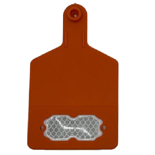 Reflecta-Tag Bag of Large F5 Reflective Blank Tags - Female Tag Only (10/bag)