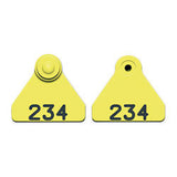 Allflex Global Sheep Mini Numbered 1 Side Female Tag with Blank Male Tag - Set