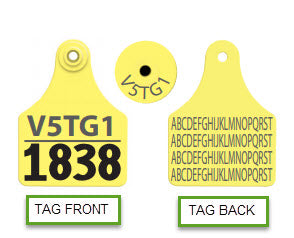 Tpwd Register Sticker TPWD Deer Ear Tag: Allflex Large deer tag with unique TWIMS and ...