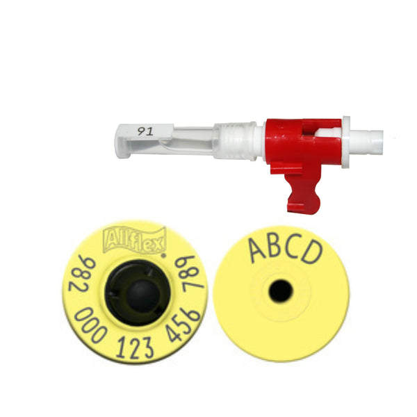 Allflex EID 982 FDX Button Matched with Tissue Sampling Unit