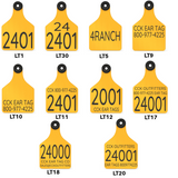 Ritchey Universal Large Custom 2 Sides Tag With Black Button