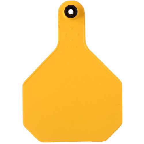 Y-Tex - Dairy Double - 2 AA Large 4* Blank Tags With Buttons - Tamperproof - Matched Set - FDX