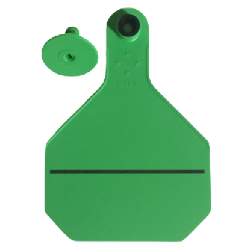 TPWD Deer Ear Tag: Y-Tex large blank deer tag with horizontal line for ...