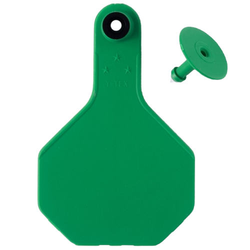 Y-Tex AA Medium 3* Blank Tag With Button