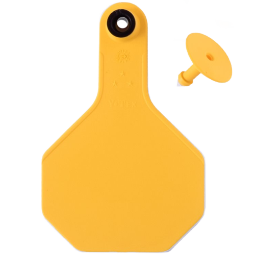Y-Tex AA Medium 3* Blank Tag With Button