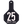 Y-Tex AA Medium 3* Custom 2 Sides Tag - Male Tag Only