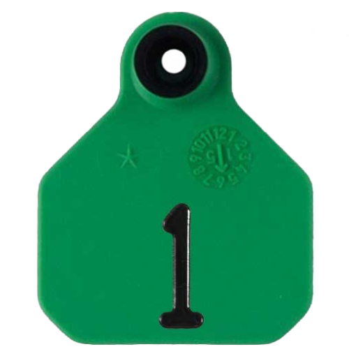 Y-Tex AA Mini 1* Numbered 1 Side Tag - Female Tag Only