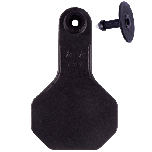 Y-Tex AA Small 2* Custom 2 Sides Tag With Button