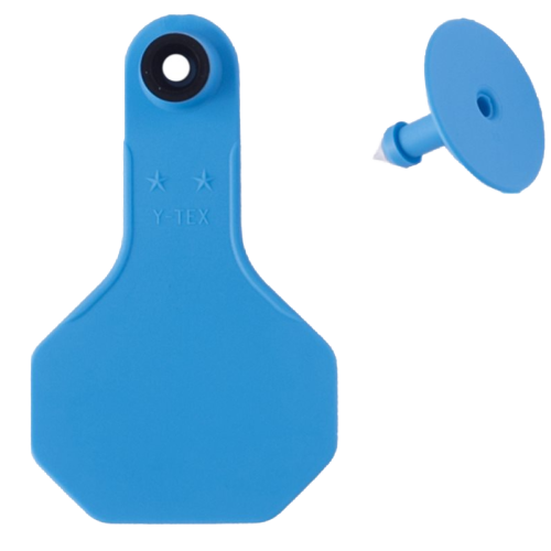 Y-Tex AA Small 2* Custom 2 Sides Tag With Button