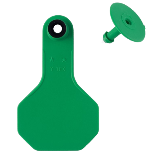 Y-Tex AA Small 2* Custom 2 Sides Tag With Button