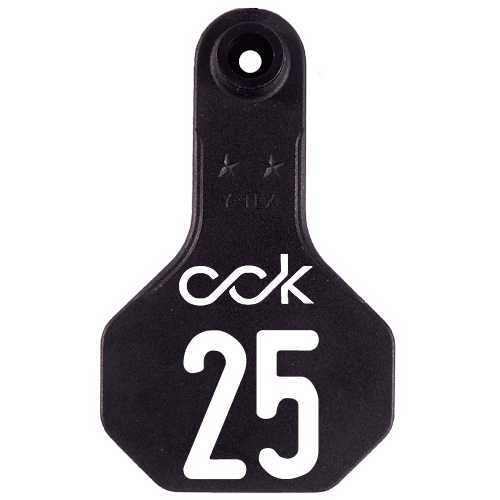 Y-Tex AA Small 2* Custom 2 Sides Tag - Female Tag Only