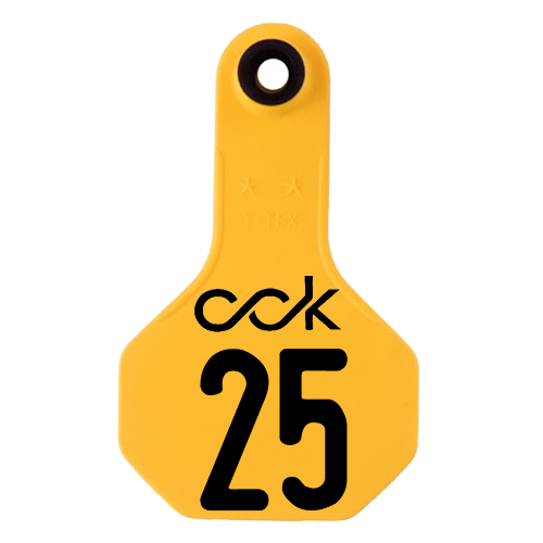 Y-Tex AA Small 2* Custom 2 Sides Tag - Female Tag Only