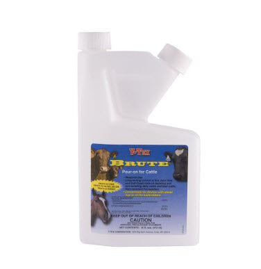 Y-Tex Insecticide Brute Liquid - Permethrin - 16oz (12 bottles/case)