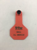 Y-Tex AA Small 2* Blank Tag With Button