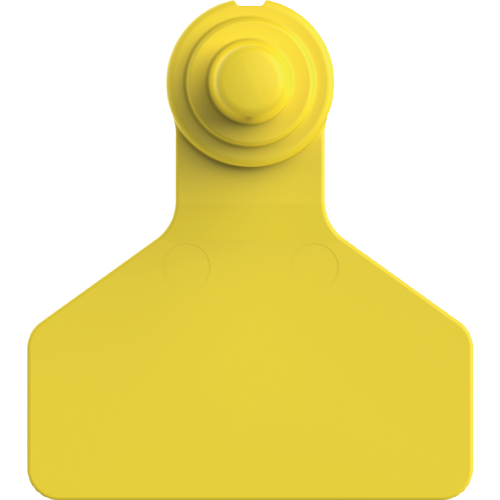 Z-Tag Stockman 2-Piece Small Animal Blank Tag With Button - Tamperproof