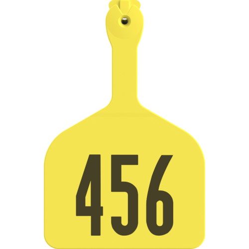 Z-Tag Z1 Feedlot Numbered 1 Side Tag
