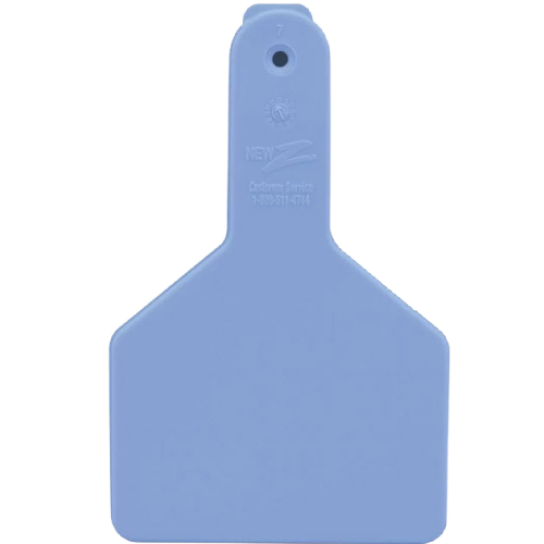 Z-Tag Bag of Z1 1-Piece Long Neck Calf Blank Tags (25/bag)