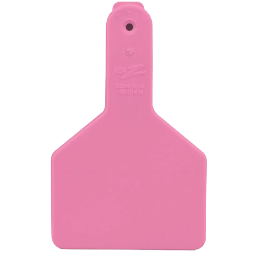 Z-Tag Bag of Z1 1-Piece Long Neck Calf Blank Tags (25/bag)