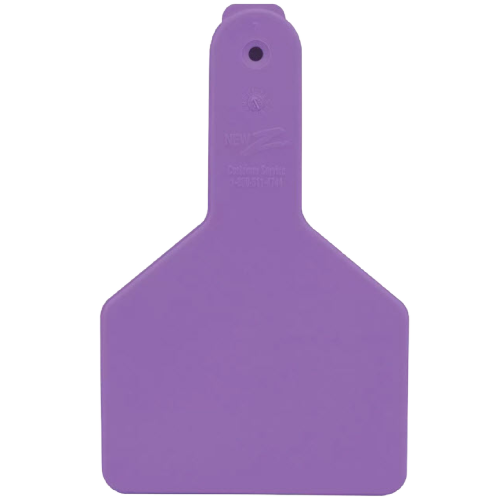 Z-Tag Bag of Z1 1-Piece Long Neck Calf Blank Tags (25/bag)