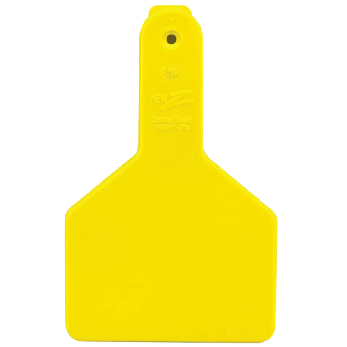 Z-Tag Bag of Z1 1-Piece Long Neck Calf Blank Tags (25/bag)