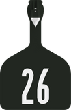 Z-Tag Z1 Feedlot Custom 1 Side Tag