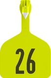 Z-Tag Z1 Feedlot Custom 1 Side Tag