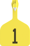 Z-Tag Z1 Feedlot Custom 1 Side Tag