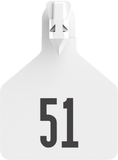 Z-Tag Z1 1-Piece Calf Numbered 1 Side Tag