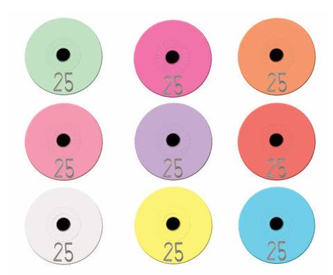 Allflex Global Numbered Male Button – CCK Outfitters