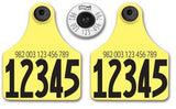 Allflex Global Large Numbered 2 Sides Tag With Button - Tamperproof - Matched Set - 982 HDX