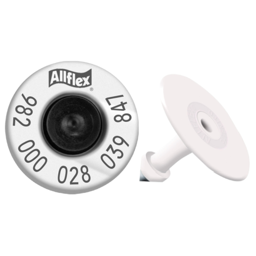 Allflex RFID Bag of 982 HDX EID Ear Tags with Buttons (20/bag)