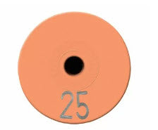 Allflex Global Numbered Male Button with Blank Female Round - Set