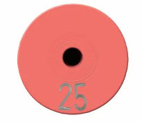 Allflex Global Numbered Male Button with Blank Female Round - Set