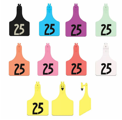 Allflex ATag Bag of Maxi Cow Custom 2 Sides 1 piece Ear Tag – CCK ...