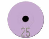 Allflex Global Bag of Pre-Numbered Button with Tamperproof Rounds - Sets (25/bag)