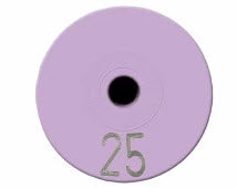 Allflex Global Custom Male Button with Blank Female Round - Tamperproof - Set