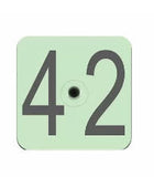 Allflex Piglet Numbered Tag With Round