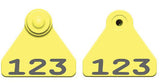 Allflex Global Sheep Mini Numbered 1 Side Female Tag with Blank Male Tag - Set
