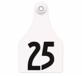 Allflex Global Super Maxi Custom 1 Side Tag With Button