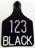 Ritchey Universal Large Numbered 2 Sides Tag With Black Button