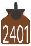 Ritchey Bag of Curved Arrowhead Medium Blank Tags (25/bag)