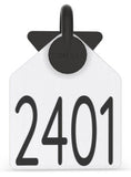 Ritchey Bag of Curved Arrowhead Medium Blank Tags (25/bag)