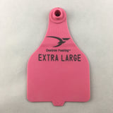 Destron Fearing Duflex Extra Large Numbered 2 Sides Tag With Button
