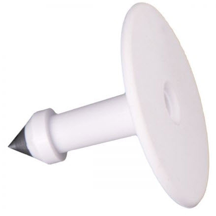 Destron Fearing Duflex Bag of Blank Male Infecta Guard Buttons - Male Buttons Only (25/bag)