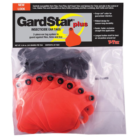 Y-Tex Insecticide Bag of Gardstar Blank Tags With Buttons (25/bag) - Pyrethroid