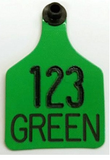 Ritchey Universal Large Custom 2 Sides Tag With Black Button