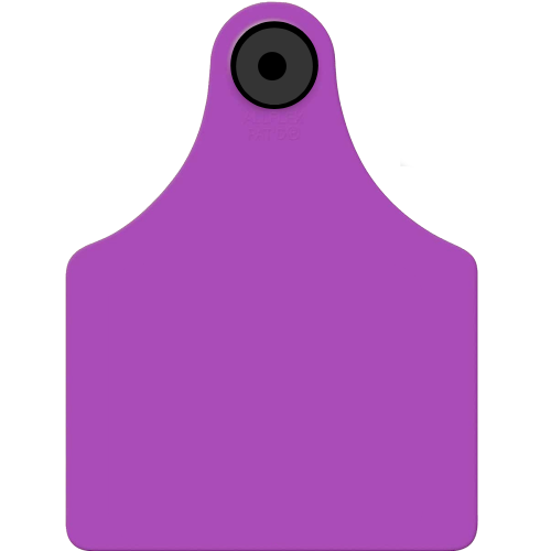 Allflex Global Maxi Custom 1 Side Tag With Button - Tamperproof - USDA 840 Visual