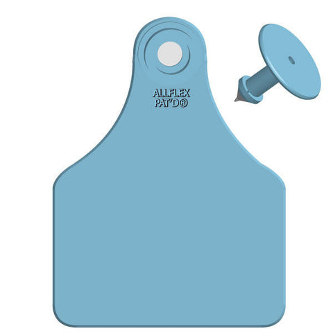 Bag of 25 Blank Ear Tags: Allflex 2 piece Large tag for Calves, deer ...