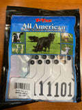 Y-Tex AA Bag of Medium 3* Pre-Numbered (101 to 200) Tags With Buttons (100/bag)