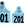 Allflex Global Maxi Numbered 1 Side Tag With Large Male Numbered 1 Side Tag - Tamperproof - USDA 840 Visual
